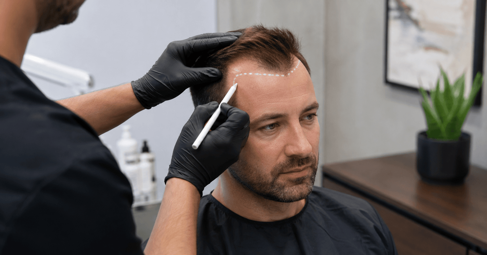 Planejamento do transplante capilar: por que é preciso pensar além da linha frontal