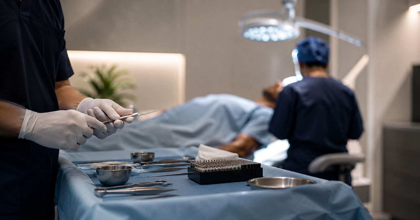 Como é o planejamento no dia do transplante capilar? Entenda cada detalhe antes da cirurgia